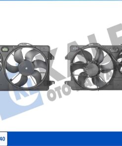 Fan Motoru Komple Cıft Fanlı Ford Tourneo Connect 02 14 - 7T168C607NB-9T168C607AA-5041292