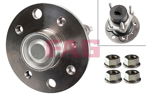 Arka Teker Poryası Rulmanlı Astra F-astra G-vectra A-vectra B-corsa C Combo C Abs Li 4 Delik - 90540069-1604003-1604302-9120128