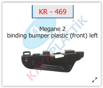 Tampon Bağlantı Ayağı Arka Sol Mgn 2 - 8200176036