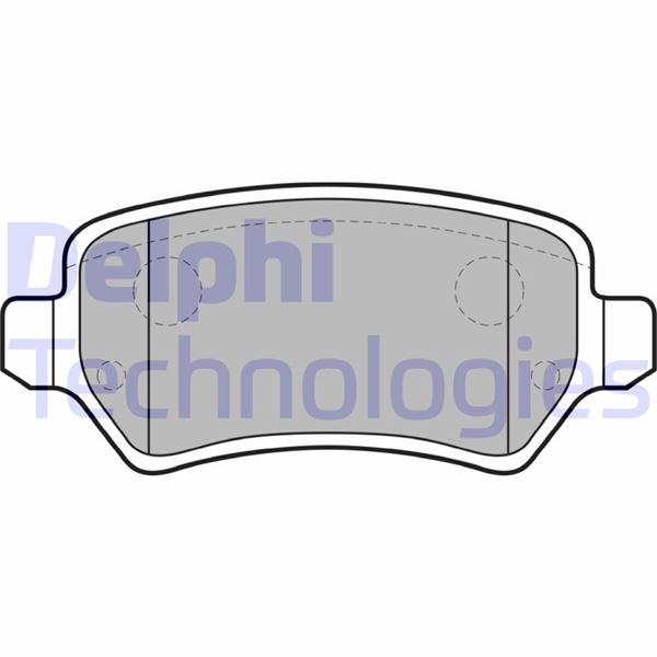 Arka Balata Astra G 98 Astra H 05 Merıva 03 Zafıra 00 Combo 02 Gdb1515-gdb1831 - 93188727-1605967-1605086-WVA23415