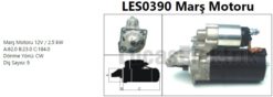 Mars Motoru 12v 2.5 Kw 9 Dıs Fıat Ducato 2.3 3.0 Hdı Peugeot Boxer-cıtroen Jumper 2.5-2.8-3.0 Hdı - 1614379980-5802AY-5802FQ-1349920080