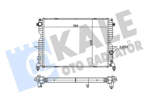 Motor Su Radyatoru 10p 15p 16p Dıscovery 2 L318 2.5 Td5 98 04 - PCC000640-PCC001070-PCC107270