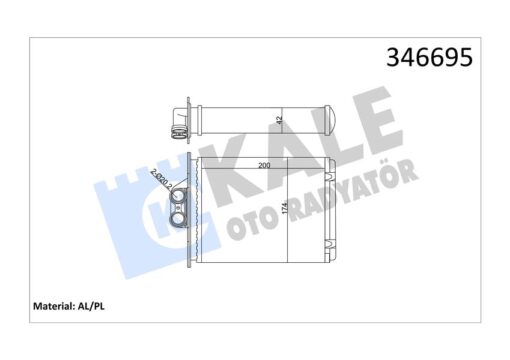 Kalorifer Radyatörü Vectra B 96-02 250x182 - 1618049-1618110-90512200