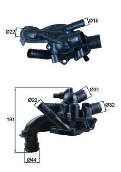 Termostat Mını N16 N18 R55 R56 R57 R58 R60 R61 - 11538674895 11537647751