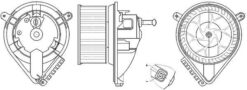 Kalorıfer Motoru Mercedes Sprınter B901 B905 . Vw Lt 28-35-46 - A0008352285