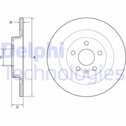 Arka Fren Aynası Volvo S60 Iıı-19 V60 18 V90 16 Xc60 17 S90 16 302x5dl 16 İnç - 31423721