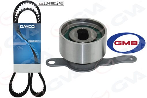Triger Kayış Seti Eksantrik Seti Honda Cıvıc 1.6l D16y Euro Mb Kasa 96-99 / 1.6l D16y Yerli Üretim Araçlar İçin El Kasa 98-01 / Hr-v 1.6l D16w1 Gh Kasa 99-07 1 Kayış 1 Rulman 104x240 - 14520P2A305-14400P2E004-14400P1HE01