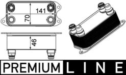Otomatık Sanzıman Yag Sogutucusu Mercedes W204 W212 C218 X218 R172 - A0995002300