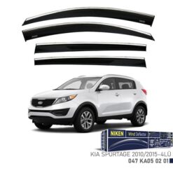 Kromlu Cam Rüzgarlığı Kıa Sportage 2010-2015 4lü