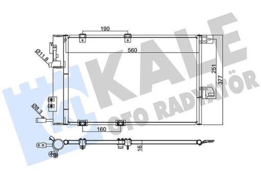 Klima Kondenseri Astra G-zafıra 1.2 16v-1.4 16v-1.6 16v-1.8 16v-2.0 16v Al/al 580x378x16 - 1850055-93170621-1850074-24431901
