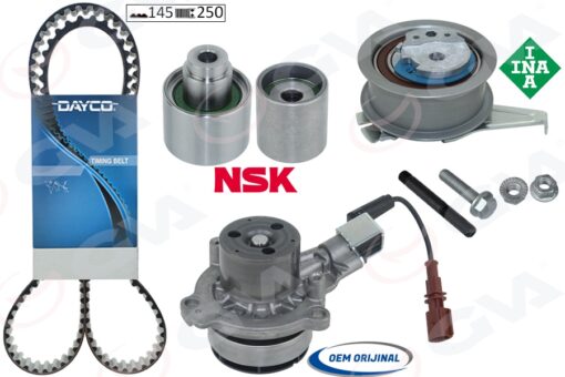 Devirdaimli Triger Seti Soketli Golf7-a3-leon-passat-tiguan 1.6-2.0 Tdi 13 Clha/b-dcxa-crlb-cuvc-crka-crkb - 04L198119B-04L198119A-04L121011E