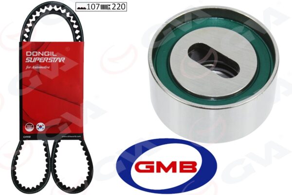 Triger Kayış Seti Eksantrik Seti Mazda 323 1.6l B6 Bg Kasa 89-95 / Kıa Prıde 1.3l B3 16v 94- / Rıo 1.3l A3e Dc Kasa 00-05 / Sephıa 1.5l 1.6l Fa Kasa 95-97 1 Kayış 1 Rulman - BP0112205-KK35012205-B63012700