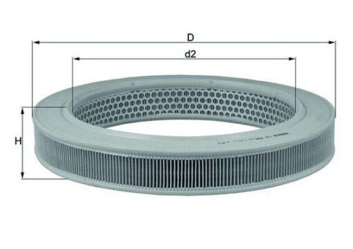 Hava Fıltresı Mercedes M102 W201 W124 S124 - A0030940804