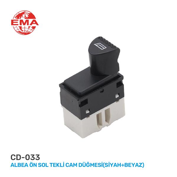 Cam Açma Anahtarı Fıat Albea Sol Kapı Sol Cam Tekli - Sürücü - 98809717