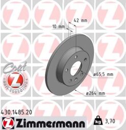 Arka Fren Aynası Astra H-combo C 02 Merıva A-b 03 Astra G 1.8-2.0 98 Zafıra A 264x10x5dl - 95526658-569109-9117772-90575113