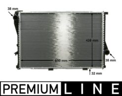 Motor Su Radyatoru Premıum Lıne Bmw E39 E38 - 17111436060