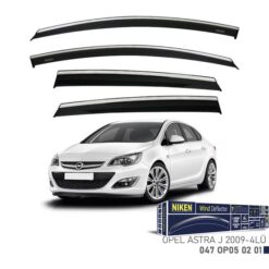 Kromlu Cam Rüzgarlığı Opel Astra J 2009- 4lü