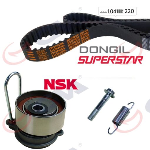 Triger Kayış Seti Eksantrik Seti Honda Cıvıc 1.4l D14z6 1.6l D16v1 D16w7 Vtec Ep Es Eu 01-05 1 Kayış 1 Rulman 1 Yay - 14400PLM014-14520PLC335-14516PLC000