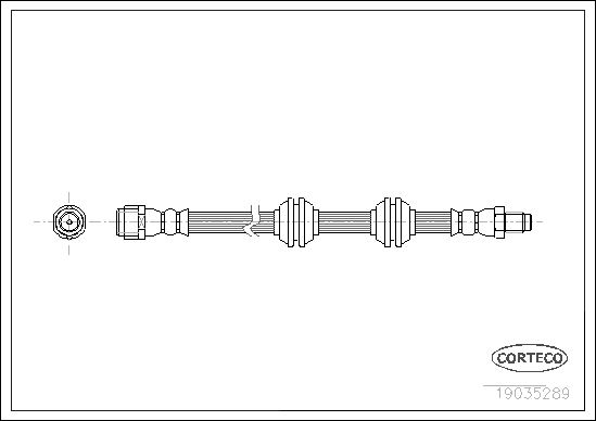 Fren Hortumu Arka Mercedes W164 X164 - A1644200548