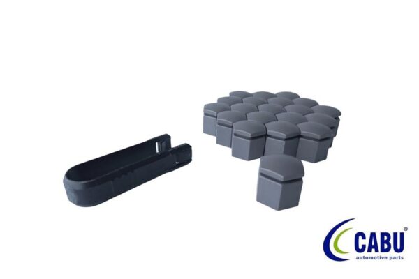Bijon Kapağı Kömür Metalik 19x24mm Astra J - K. Insıgnıa B. Mokka 20 Adet 220644 - 13450275-1008035