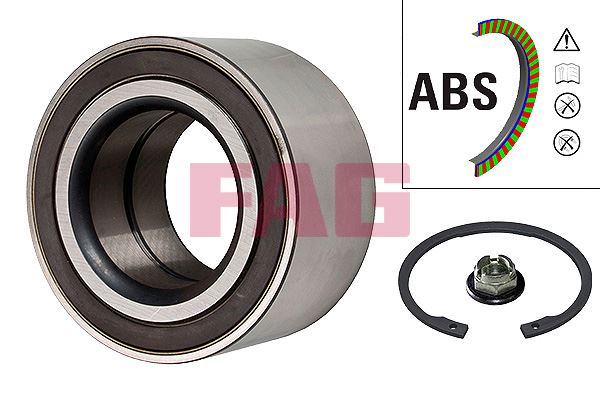 On Teker Rulmanı Kıt Focus Iıı 11 17 Kuga I-ıı 08 14 Yenı Connect 14 Abs Lı - 8V411215BB-8V411K018AA-LX6C1215A4A