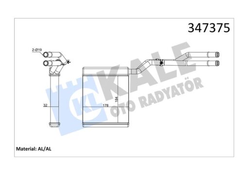 Kalorıfer Radyatoru Mondeo Iv 07 14 S Max Galaxy 06 15 - 6G9118B539CC-1376873-1453312