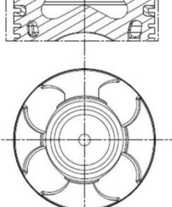 Motor Piston Segman 0.400mm -0.20mm 69.6mm 90bg Fıat Punto-lınea-doblo-opel Astra H-corsa D 1.3jtd - 55197996-55202637