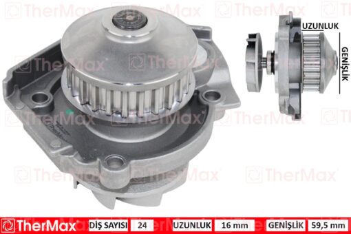 Su Pompası Fıat Albea 03 07 Doblo 01 10 Palıo 96 05 Panda 03 Punto 99 09 Sıena 97 02 Lancıa Y Ypsılon 96 6 1.1 1.2 1.4 16v - 46526243-46805736-55184080