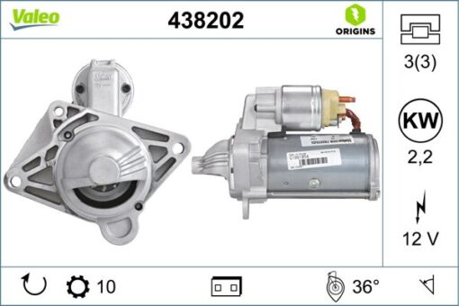 Marş Motoru 12v -trafıc Iı-vıvaro 2.0 Dci - 8200628430-8200458765-4416774