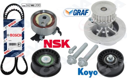 Devirdaimli Eksantrik Gergi Kiti Astra G-corsa C-vectra C-merıva A-zafıra A 1.4-1.6-1.8 16v Z16-14xe - 95518060-1629094-1606306-95516735