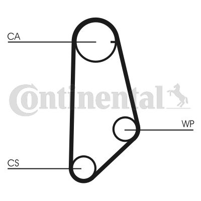 Triger Kayışı 113x190 Vw Santana-passat 1.9 10v 81-83 -2.0 10v 83-88 -audı-lancıa Ct635 - 35109119