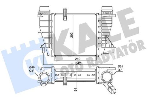 İntercooler Al/pl/brz Clıo Iıı-modus-grand Modus-note-nv200 - 144619U20A-144618748R