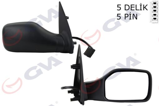 Dış Dikiz Aynası Sağ 106 93 Elektrikli Isıtmalı Konveks 5 Fiş Vm-101ehr - 8148.EL