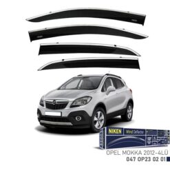 Kromlu Cam Rüzgarlığı Opel Mokka 2012- 4lü