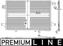 Klıma Radyatoru Tavan Mercedes Sprınter B906 06 . Vw Crafter 30-35-50 - A0018300370-2E0820413A