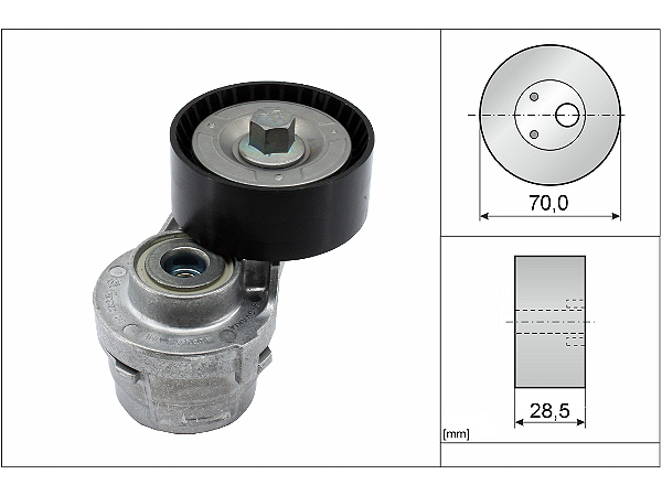 Kanallı Kayış Kiti Iveco Daıly Iıı-ıv-v-vı 06 21 2.3 Jtd 7pk1322 - 504000410-504000412-504000413