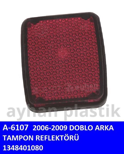 Arka Tampon Reflektörü Doblo E.m. Ducato 10 - 1348401080