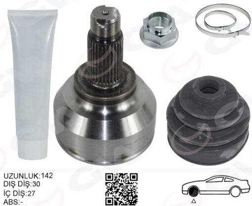 Aks Kafası Dış Sağ/sol Bmw E46 Xd Xi 142mm - 31607505199-31607505200