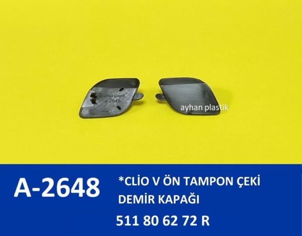 Ön Tampon Çeki Demir Kapağı Clio V - 511806272R