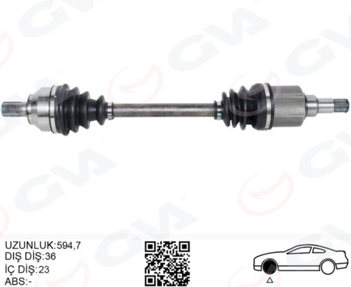 Ön Aks Komple Sol Focus Iı 1.6- 1.8 Tı 04 11 C Max 1.6 1.8 Tı 05 11 Benzınlı Volvo S40 Iı 1.6 05 12 V50 1.6 05 12 - 9M513B437BA-3M513B437BAF-1707966