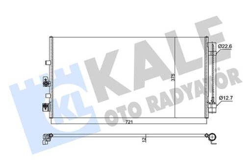 Kondenser Klıma Radyatoru Yenı Focus Iv 17 1.5 Ecoblue 1.0-1.5 Ecoboost - 2210579-2381795-JX6119710AC