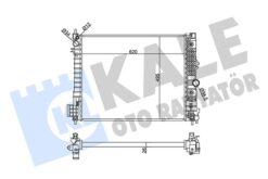 Radyatör Opel Mokka 1.4-1.6 12- Mokka X 1.4-1.6 Cdtı 12- 1300365-1300366-42418327-94552132 - 42418327-94552132-42361594-42418326