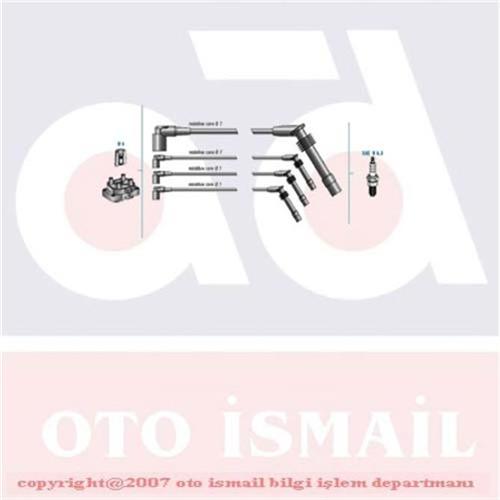 Buji Kablosu Takımı Opel Corsa B-combo B 93 00 1.2-1.4i C12nz-12nz-c14nz - 90510857-1612606