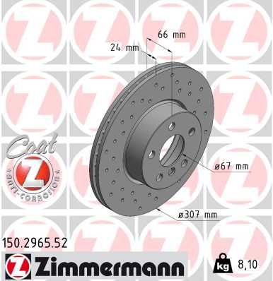 Fren Dıskı On Bmw Delikli G20 G22 G23 - 34106880060