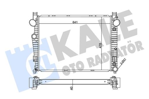Motor Su Radyatoru Mercedes S-class W220 98 05 - A2205000103