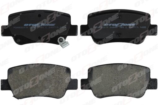 Arka Fren Balata Toyota Avensıs 1.6l 1zrfae Zrt270 Benzinli 09- / 2.0l 1azfse Azt270 Benzinli 09- - 0446605040-0446605041-04466YZZE5