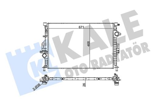 Motor Su Radyatoru Dıscovery Sport L550 Freelander 2 L359 R.r Evoque L538 Ford Mondeo Galaxy 2 Focus 3 C-max Volvo S60 S80 V40 - LR002641-LR000583-LR039623-31368082