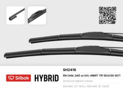 Silecek Süpürgesi 600/400mm Muz Tipi İ20 01/09 Skywell Et-5 10-20 Hyundaı I10 Ac3 09-19 Toyota Yarıs Cross Mxp 09-20 - UNIVERSAL