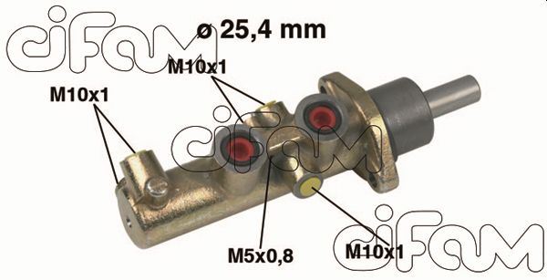 Ana Merkez Jumper-boxer1.9-2.0-2.2-2.5-2.8 Hdı 94-00 25.4 Mm - 4601.N5