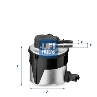Yakıt Filtresi Fıesta Iv 08 Focus C-max 03-07 Mazda 2- Mazda 3 1.6tdcı Volvo S40 1.6d 05 Oe - 5M5Q9155AA-1053647S01-30783135